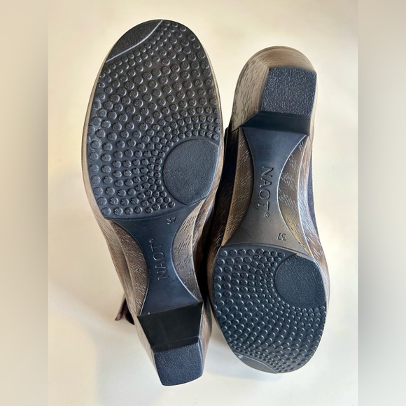 NWOT - NAOT Charcoal Halter-Top Clogs / Mules - Picture 2 of 8